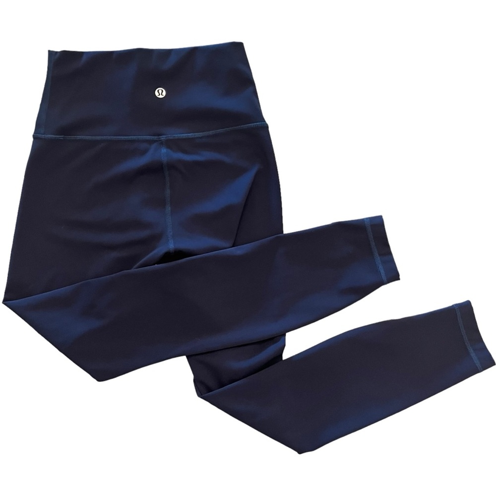 Lululemon Wunder Under Hi-Rise 7/8 Tight Full-On Luon 25" Midnight Navy - Size 2